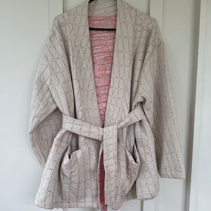 Plus Size Nike Yoga Therma-FIT Luxe Jacquard Robe - 1X